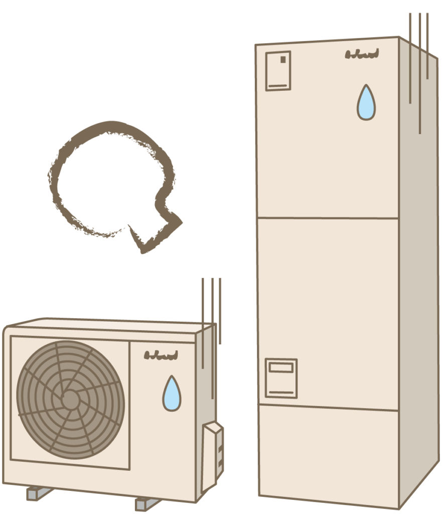 エコキュートの機器の不良