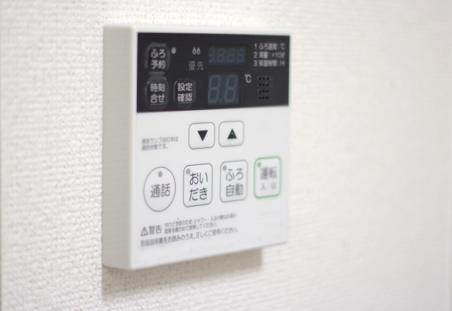 エコキュートリモコンの写真