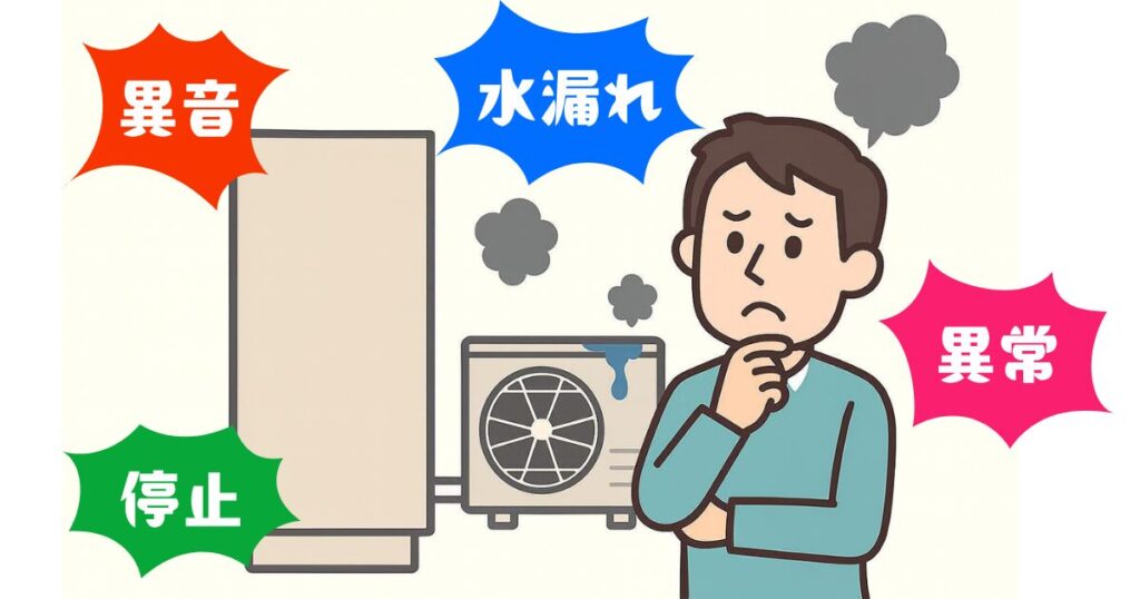 エコキュートの不具合